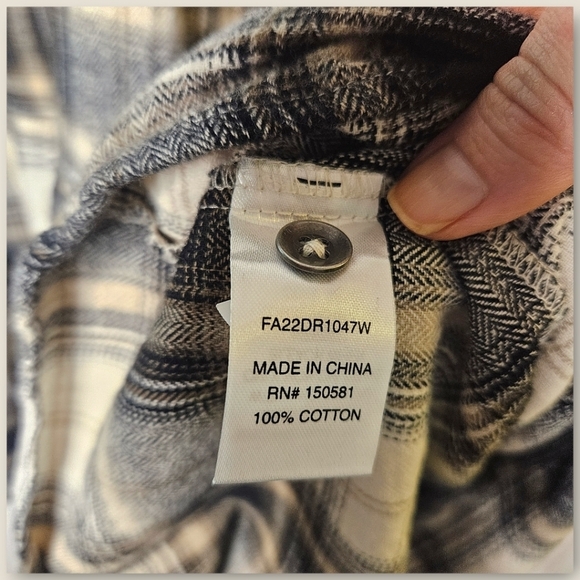 Flag & Anthem Plaid York Tiered Dress - Picture 9 of 10